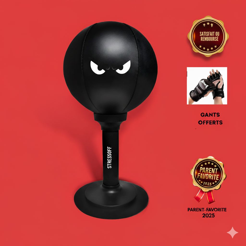 STRESSOFF® — Le Sac de Frappe Anti-Stress n°1