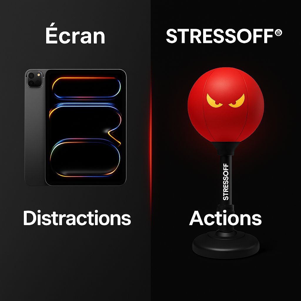 STRESSOFF®-Le sac de Frappe Anti-stress n°1 - STRESSOFF