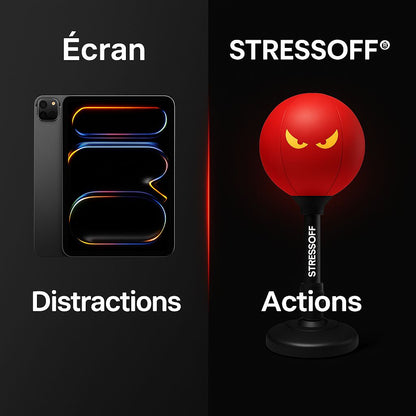 STRESSOFF®-Le sac de Frappe Anti-stress n°1 - STRESSOFF